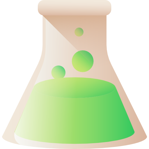 química 3D Color icono
