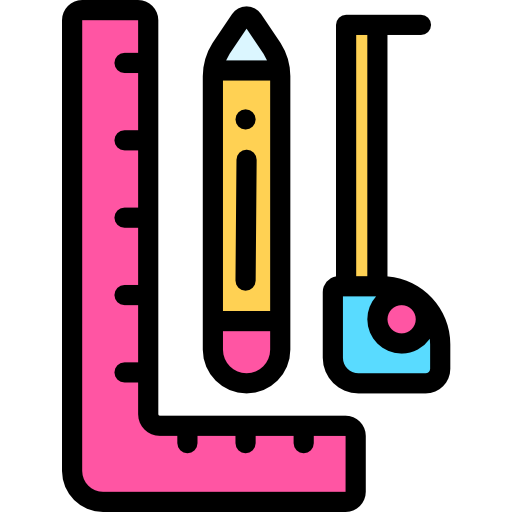 herramientas de diseño Detailed Rounded Lineal color icono