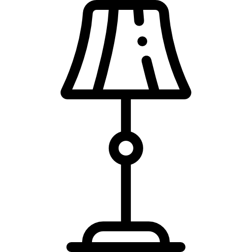 Торшер Detailed Rounded Lineal иконка