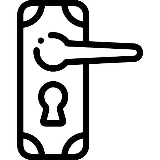 ドアハンドル Detailed Rounded Lineal icon