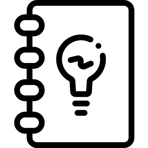 スケッチブック Detailed Rounded Lineal icon