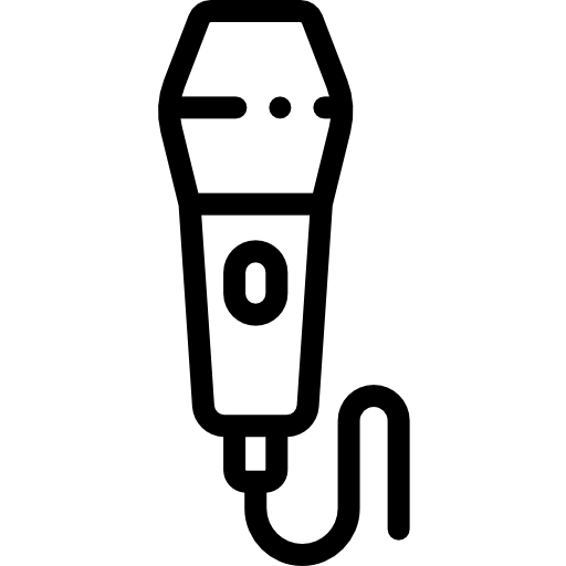 マイクロフォン Detailed Rounded Lineal icon