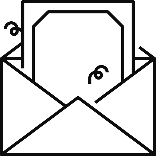 lettera Generic outline icona