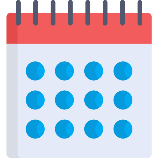 calendario Special Flat icona