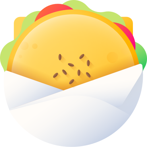 ハンバーガー 3D Color icon