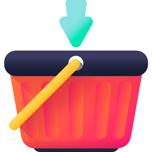 Cart 3D Color icon