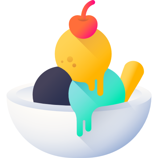 아이스크림 3D Color icon