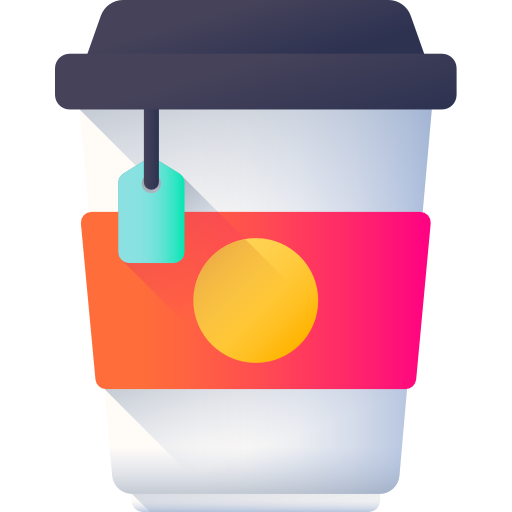 Tea 3D Color icon