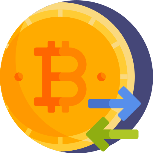 bitcoin Detailed Flat Circular Flat icon