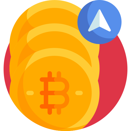 Bitcoin Detailed Flat Circular Flat icon