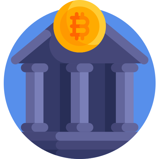 banco Detailed Flat Circular Flat icono