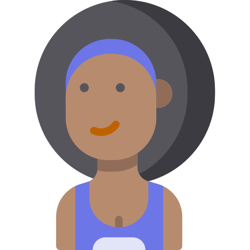 afro-haar Special Flat icon