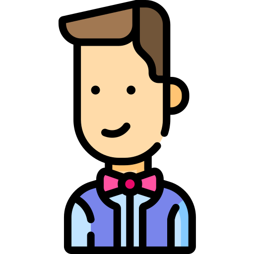 Waiter Special Lineal color icon