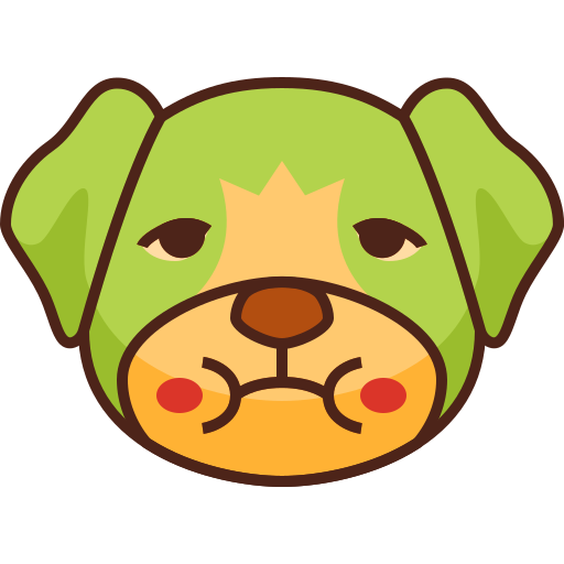 Собака Generic color lineal-color иконка