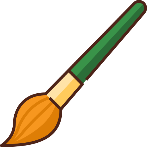 Paint Generic color lineal-color icon
