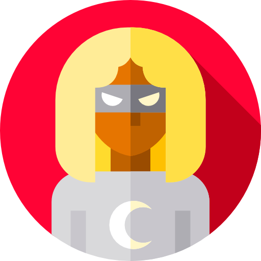 superbohater Flat Circular Flat ikona