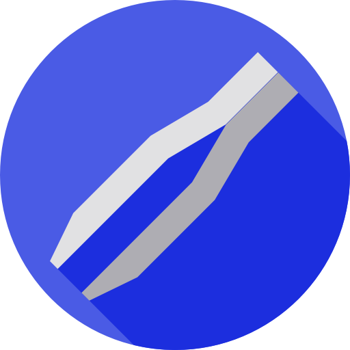 alicates Flat Circular Flat icono
