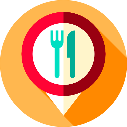 자리 표시 자 Flat Circular Flat icon