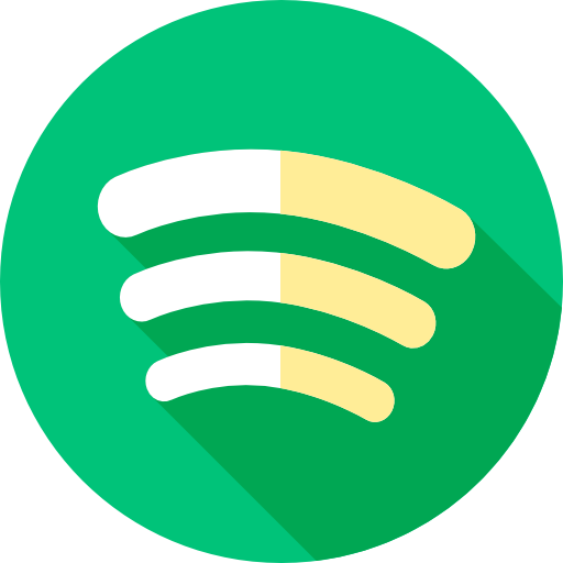 spotify Flat Circular Flat icoon