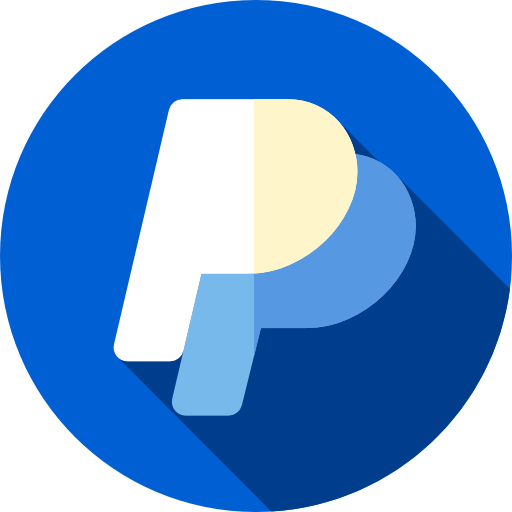 paypal Flat Circular Flat иконка