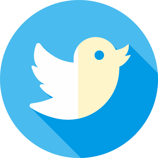 Twitter Flat Circular Flat icon