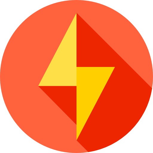 energia Flat Circular Flat ikona