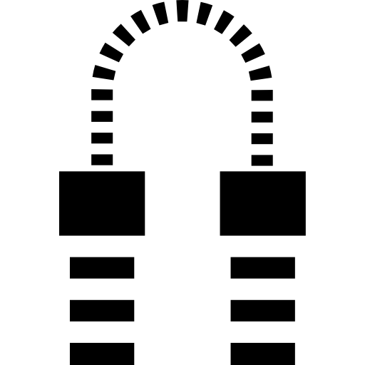 nunchaku Basic Straight Filled icono