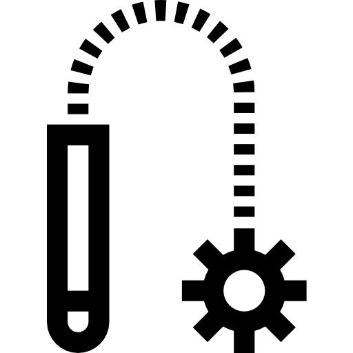 Nunchaku Basic Straight Lineal icon