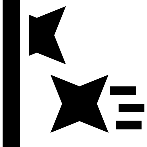 ascia Basic Straight Filled icona