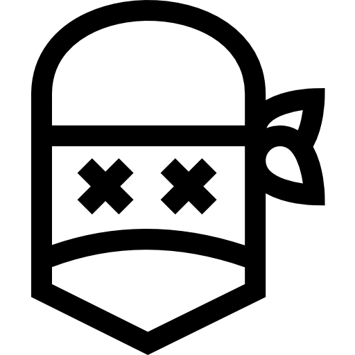 Ниндзя Basic Straight Lineal иконка
