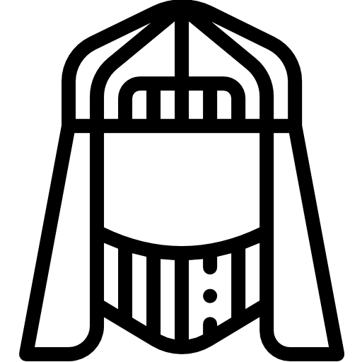 武士 Detailed Rounded Lineal icon