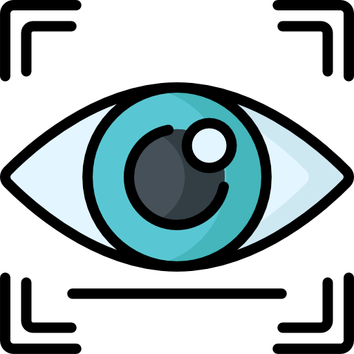 escáner de ojos Special Lineal color icono