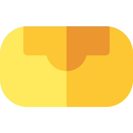 Inbox Basic Rounded Flat icon