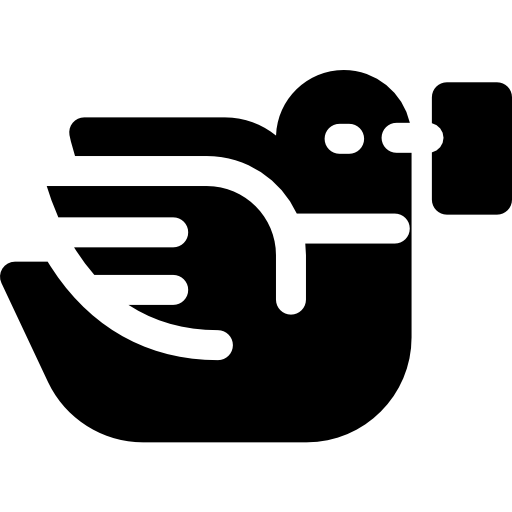 paloma Basic Rounded Filled icono