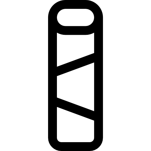 rolka Basic Rounded Lineal ikona