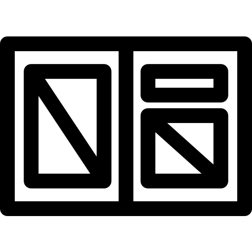 disposizione Basic Rounded Lineal icona