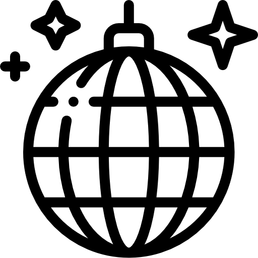 ディスコボール Detailed Rounded Lineal icon