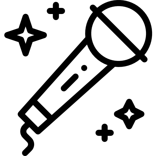 カラオケ Detailed Rounded Lineal icon