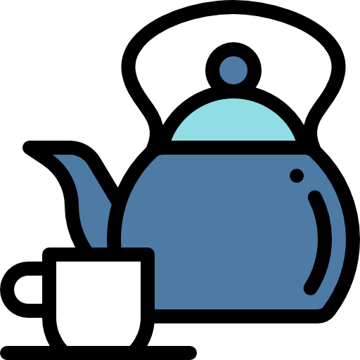 Травяной чай Detailed Rounded Lineal color иконка