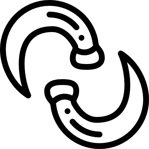 sanguijuela Detailed Rounded Lineal icono