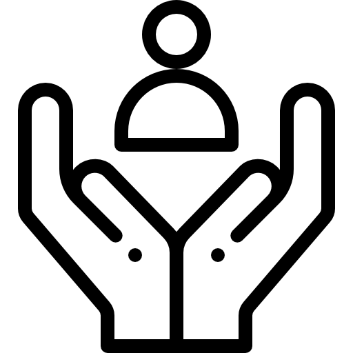 인도주의 Detailed Rounded Lineal icon