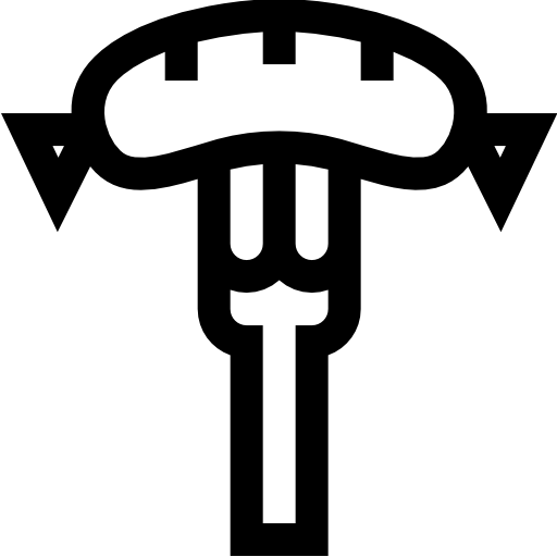 kiełbasa Basic Straight Lineal ikona