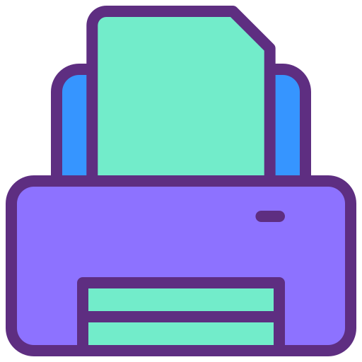 drucker Generic color lineal-color icon