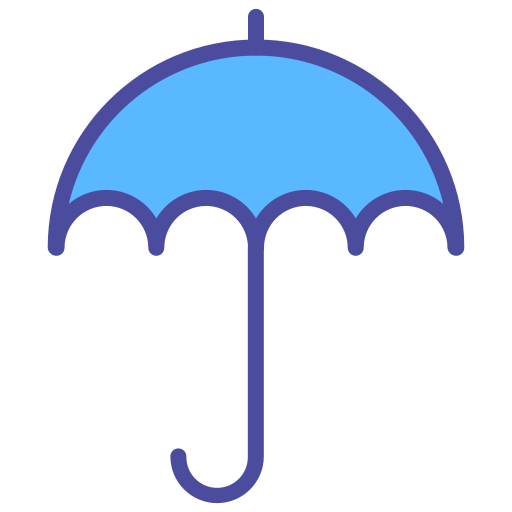 lluvia Generic color lineal-color icono