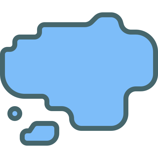 地図 Generic color lineal-color icon