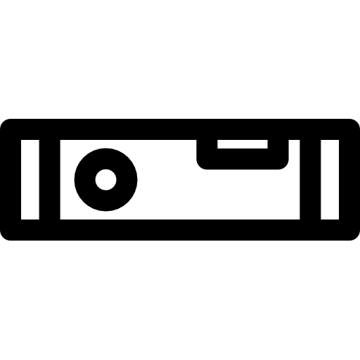 nivel Basic Rounded Lineal icono