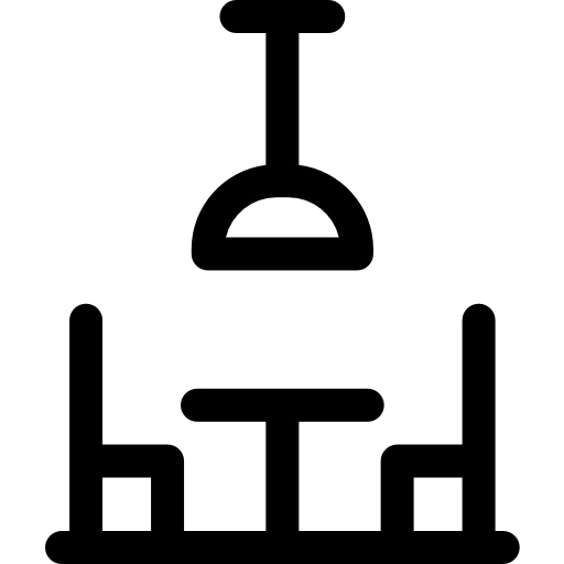 ダイニングルーム Basic Rounded Lineal icon