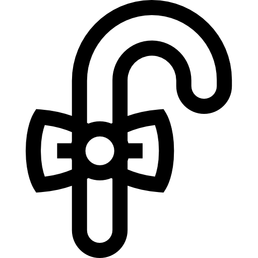 bastoncino di zucchero Basic Straight Lineal icona