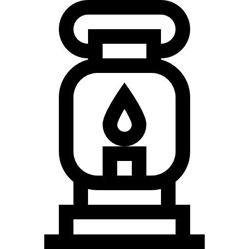 오일 램프 Basic Straight Lineal icon