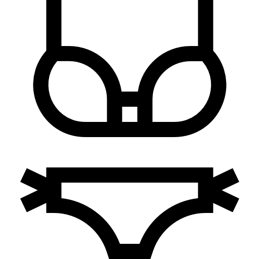 ビキニ Basic Straight Lineal icon